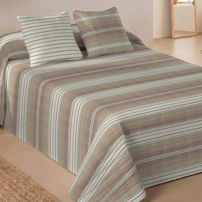 Colcha Bouti Estampada - 2/3 Piezas - 100% Poliéster - Microfibra - 70 gr/m² - Austin
