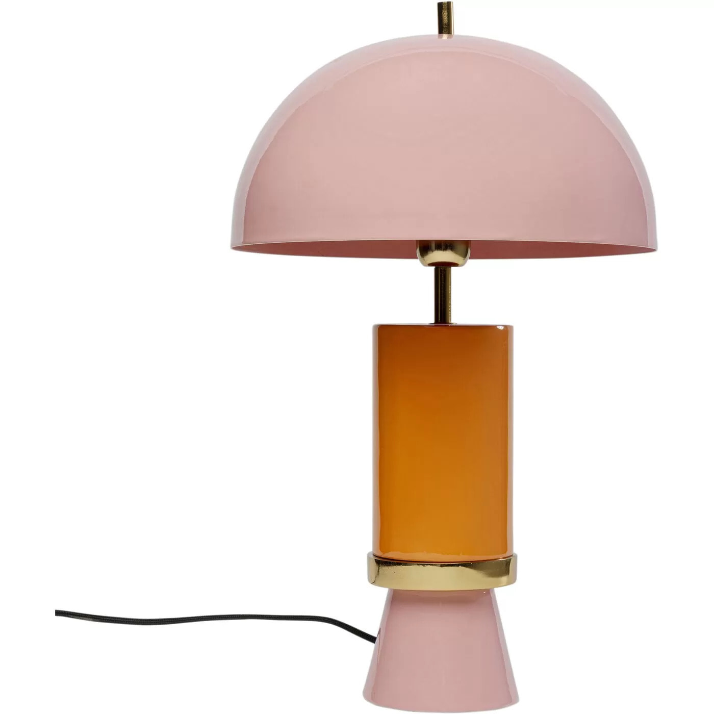 Lampe Josy rose et orange Kare Design