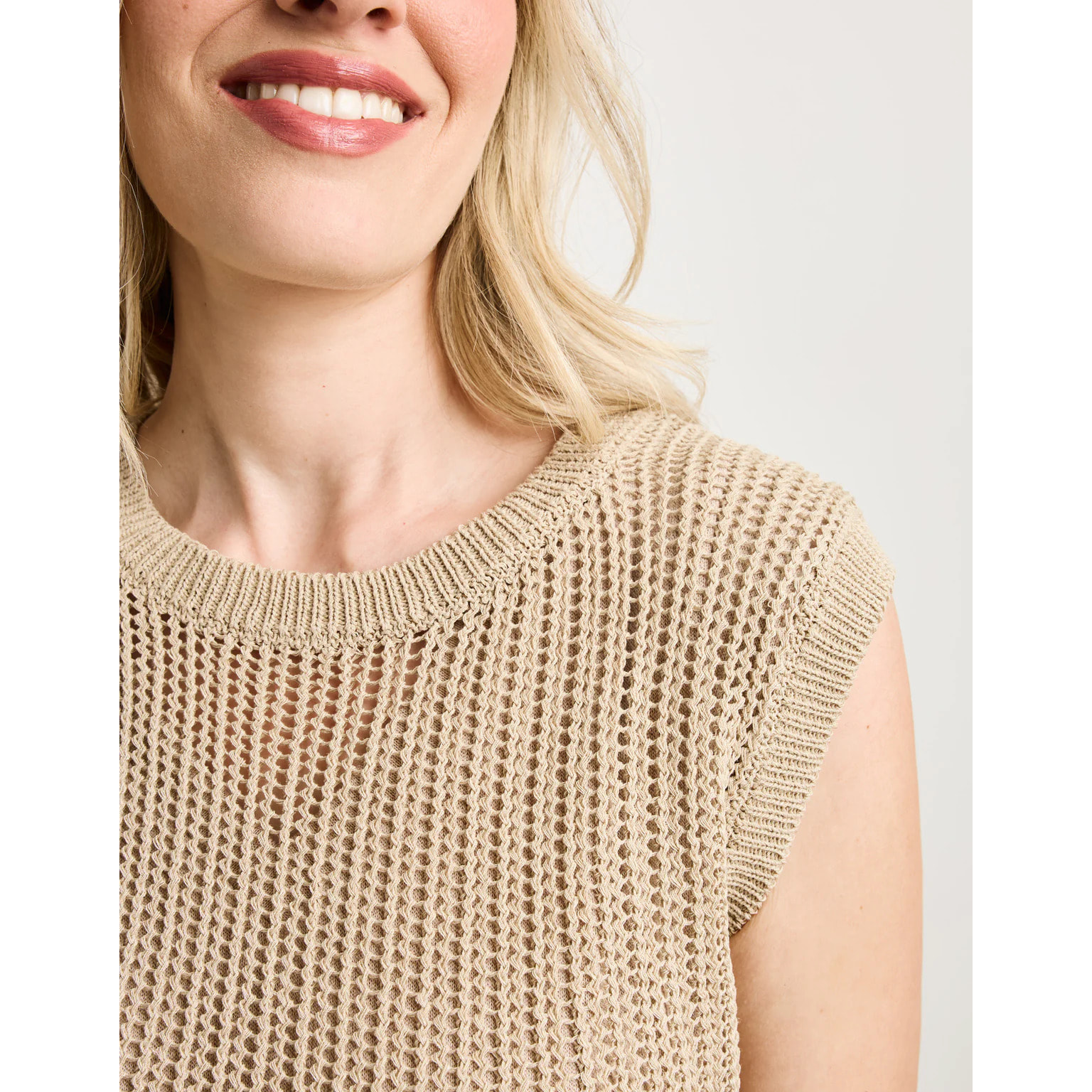 Camiseta Manga Corta Beige - Elsinore