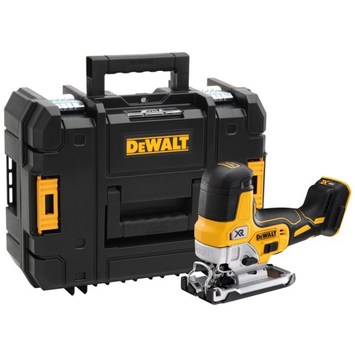 Scie sauteuse prise par corps XR 18V Brushless DEWALT - Sans batterie - DCS335NT-XJ