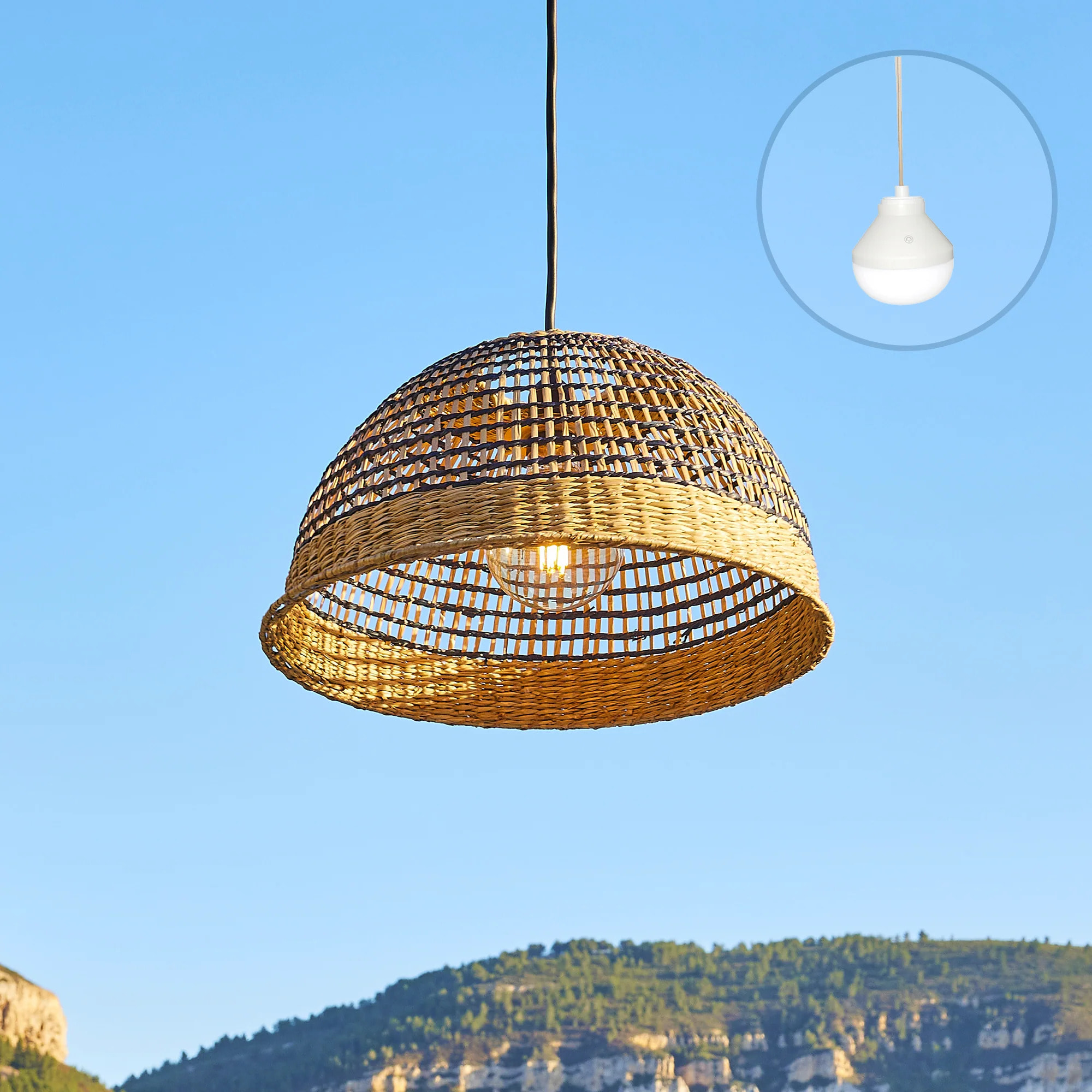 Suspension sans fil CESARE RGB D38CM