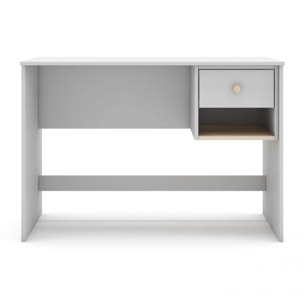 Mesa de escritorio Misty Breeze Blanco - Oak Soft