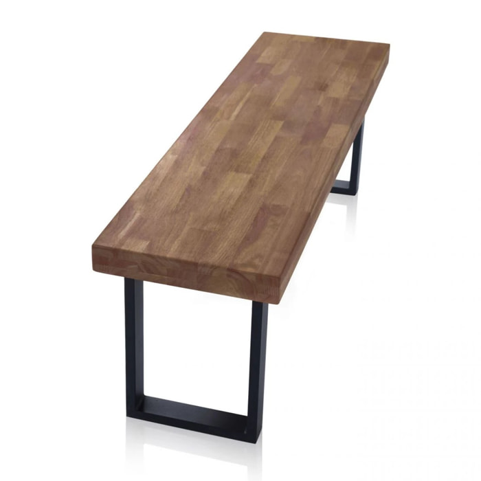 Banco Loft Roble boreal – Negro