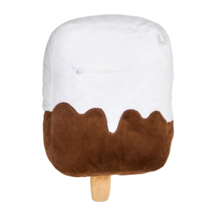 Peluche - THE CONCEPT FACTORY - Glace Kawaii - Micro Ondable - Blanc
