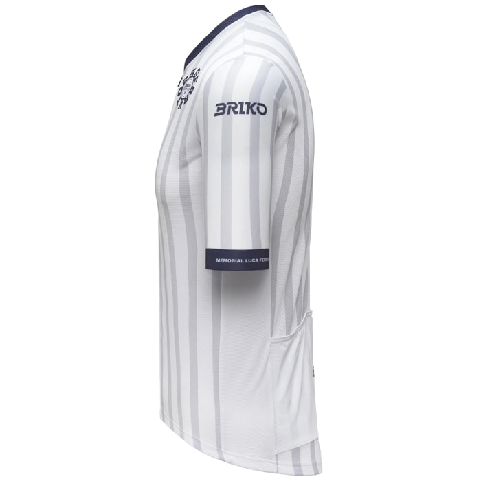 Maglie gioco Briko Uomo Donna Bianco Brkgfto25 Jersey