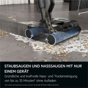 AEG Aspiradora sin cable Wet&Dry Serie 8000 de 80 min de autonomía AW82U1DB