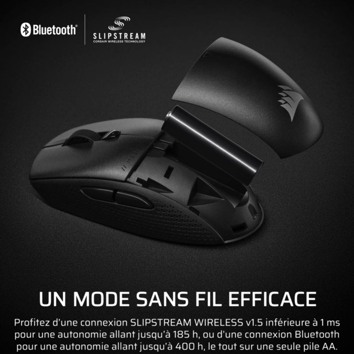 Souris Gamer Sans Fil CORSAIR M55 Wireless