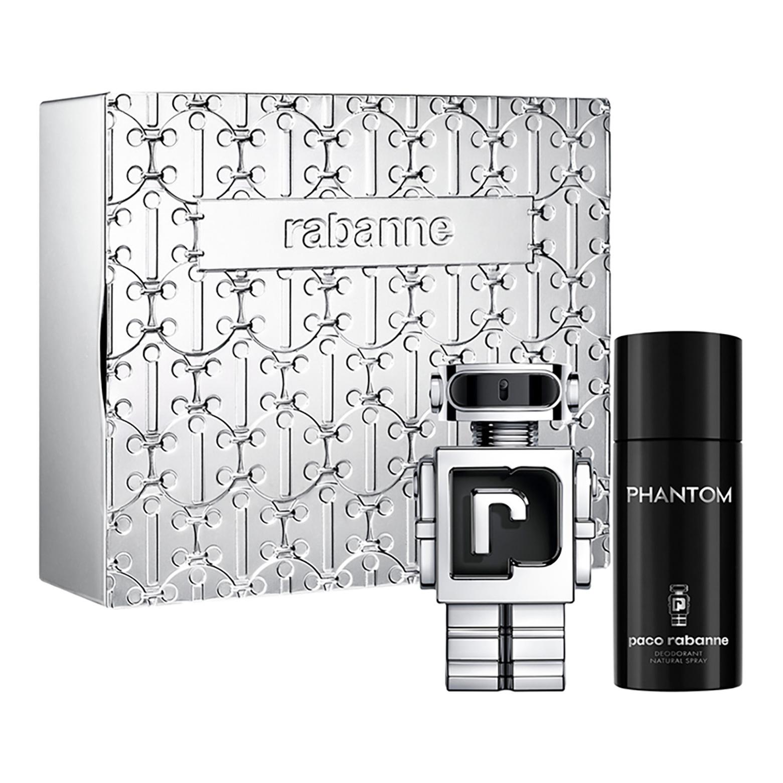 Paco Rabanne Phantom EDT + Deodorante Set Cofanetto Regalo Uomo 100 ML