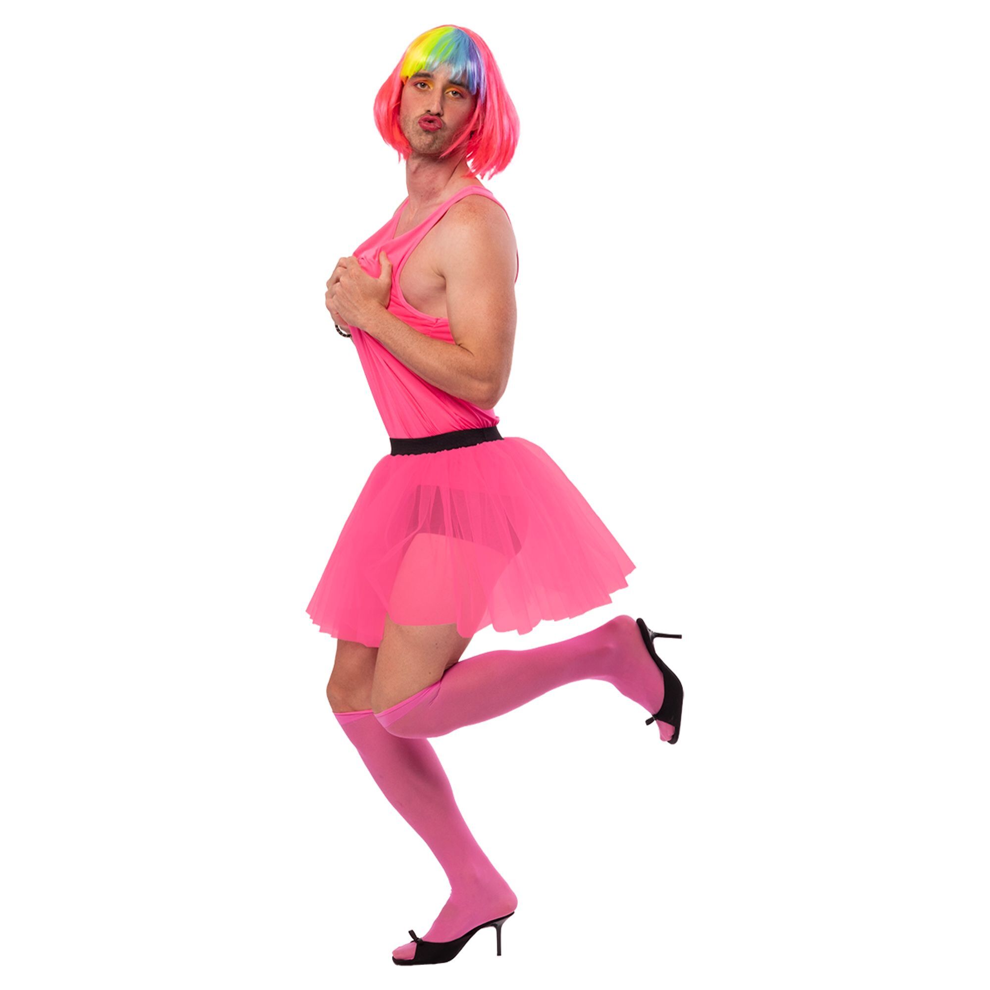 DISFRAZ DANZARÍN ROSA AD