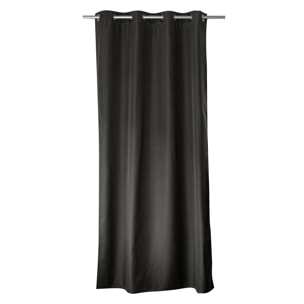 Rideau thermique en microfibre doublée - Gris Foncé