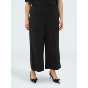 Fiorella Rubino - Pantalones de punto con destellos luminosos - Negro
