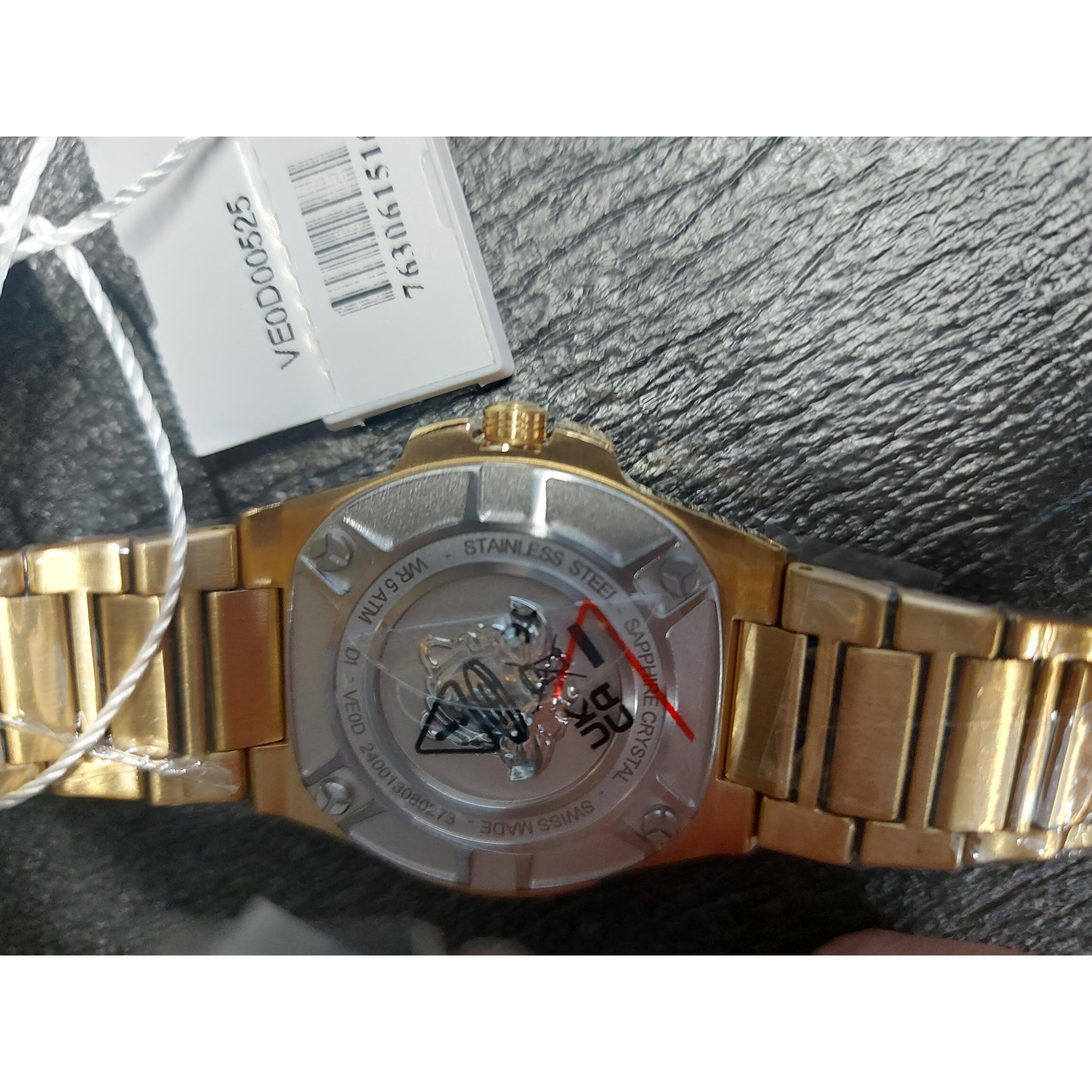 Versace Orologio Analogico Al Quarzo Greca Reaction Lady(Wc-0D