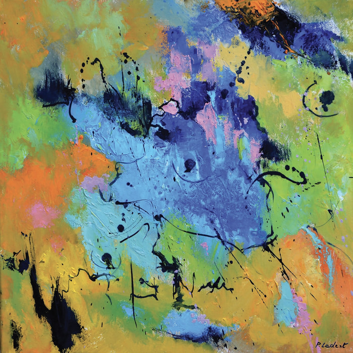 Tableau reproduction originale secret azur Tableau alu Dibond