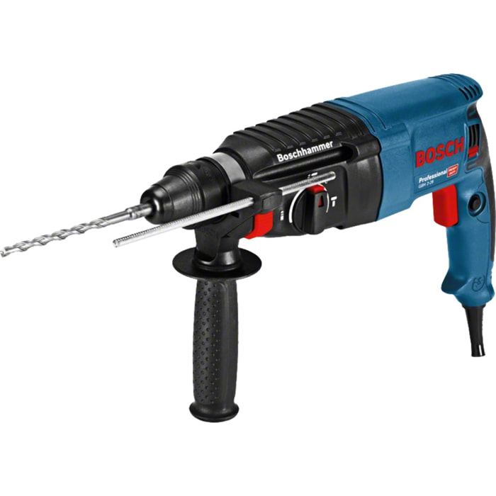 Perforateur BOSCH SDS-plus GBH 2-26 Professional - 830W 2.7J - Avec coffret et poignée - 06112A3000