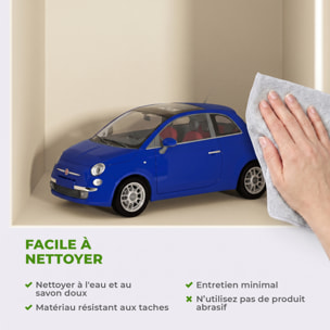 Stickers muraux 3D | Sticker Mural Autocollant effet 3D voitures 3 couleurs - Stickers adhésifs 3D Chambre Salon Trompe l'oeil
