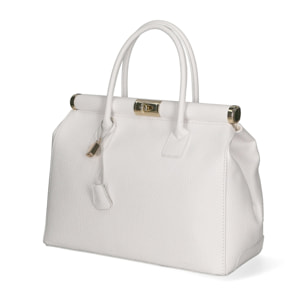 Borsa a mano da donna - Modello Aleria - Vera pelle - 35.0 x 26.0 x 16.0 cm