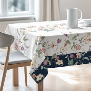 Nappe imprimée anti-tâches LIRIOS MULTICOLORE