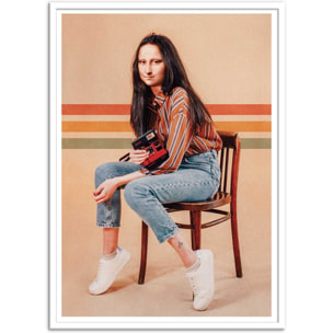 Affiche - Retro Mona - Jonas Loose