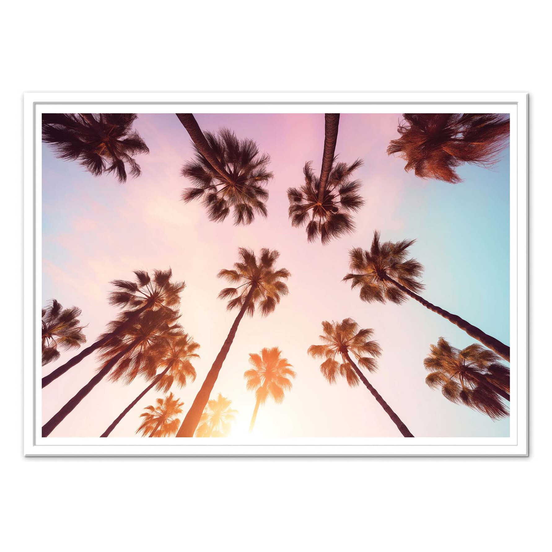 Affiche - Beverly Hills Sunset Palms - Philippe Hugonnard