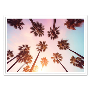 Affiche - Beverly Hills Sunset Palms - Philippe Hugonnard