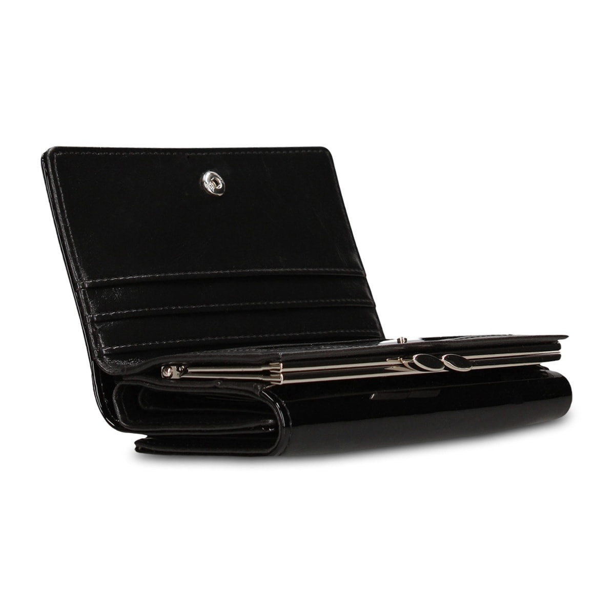 Portafoglio da donna - Modello Celeste Lux - 100% pelle - 14.5 x 9.0 x 4.0 cm