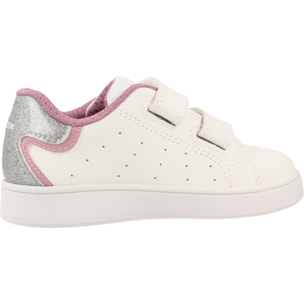 Zapatillas Niña de la marca GEOX  modelo B365MA 0BCKC BLANCO
