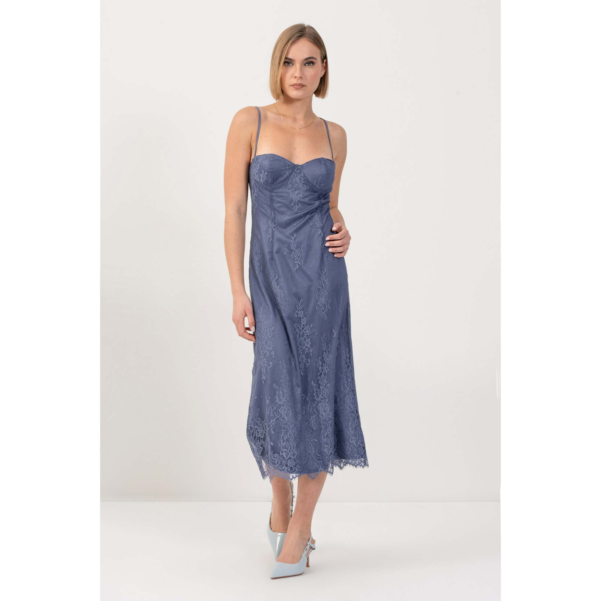 Kocca - Abito sottoveste in pizzo Donna
