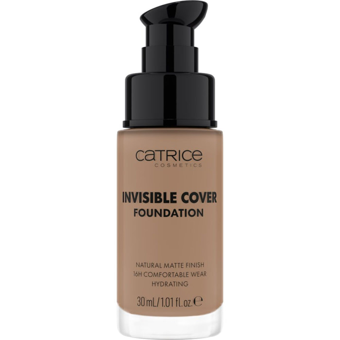 Invisible Cover Foundation - Fond de Teint Couvrant Invisible Fini Mat 30ml