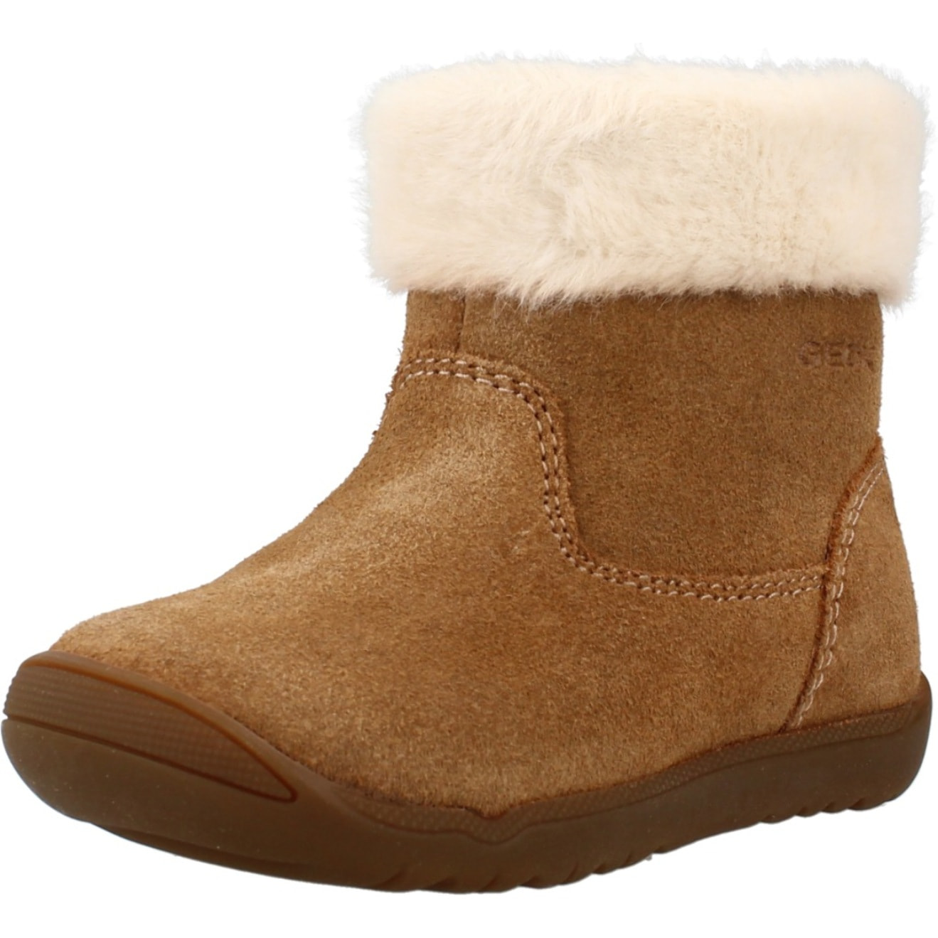 Botines Niña de la marca GEOX  modelo B464PC 00022 MARRON CLARO