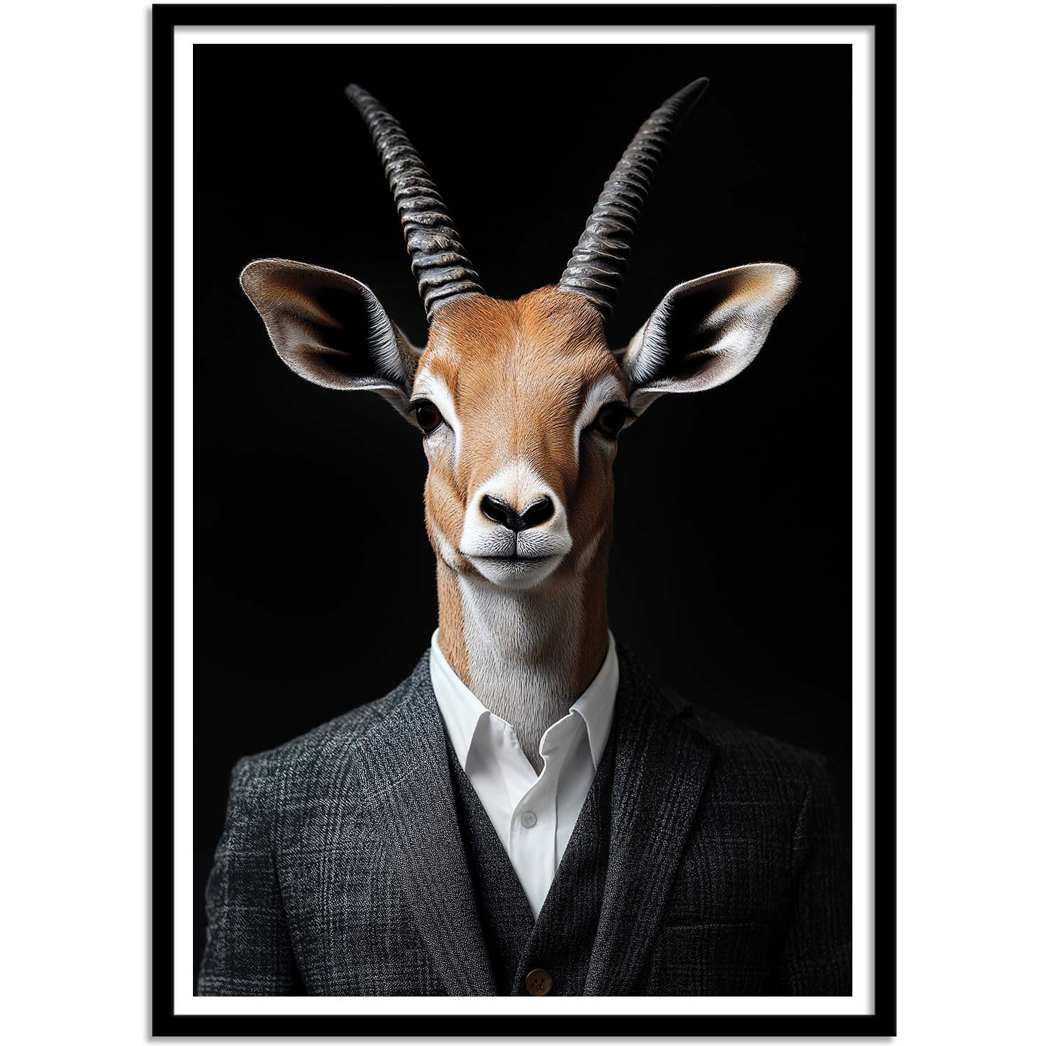 Affiche - Antelope Wild Suits - Philippe Hugonnard