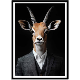Affiche - Antelope Wild Suits - Philippe Hugonnard