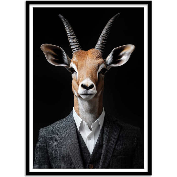 Affiche - Antelope Wild Suits - Philippe Hugonnard
