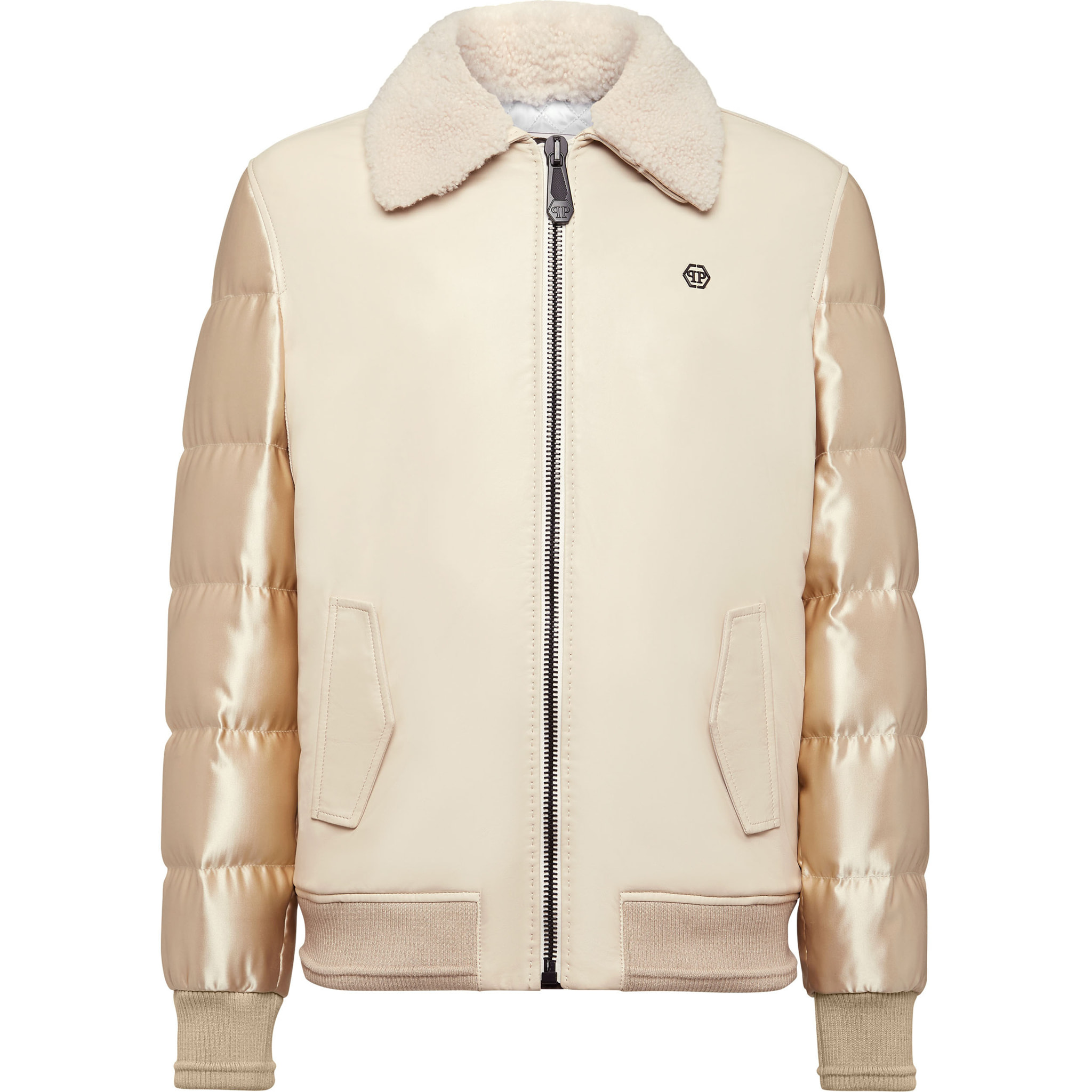 PHILIPP PLEIN Bomber de cuero