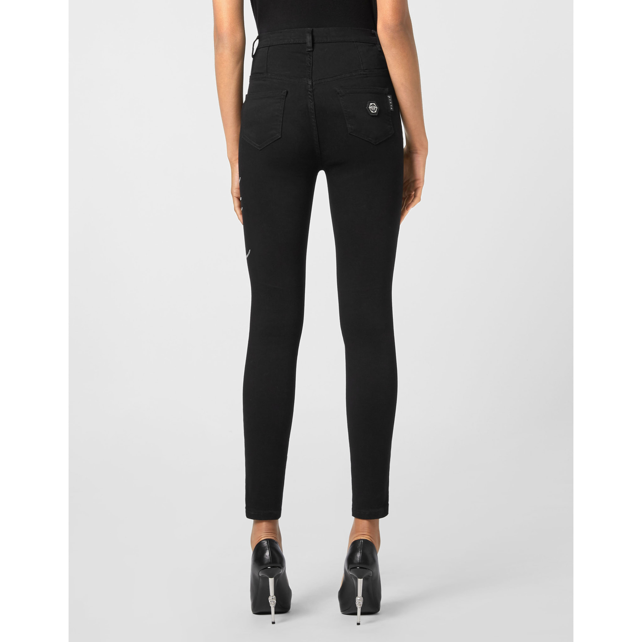 PHILIPP PLEIN Super High Waist Jegging