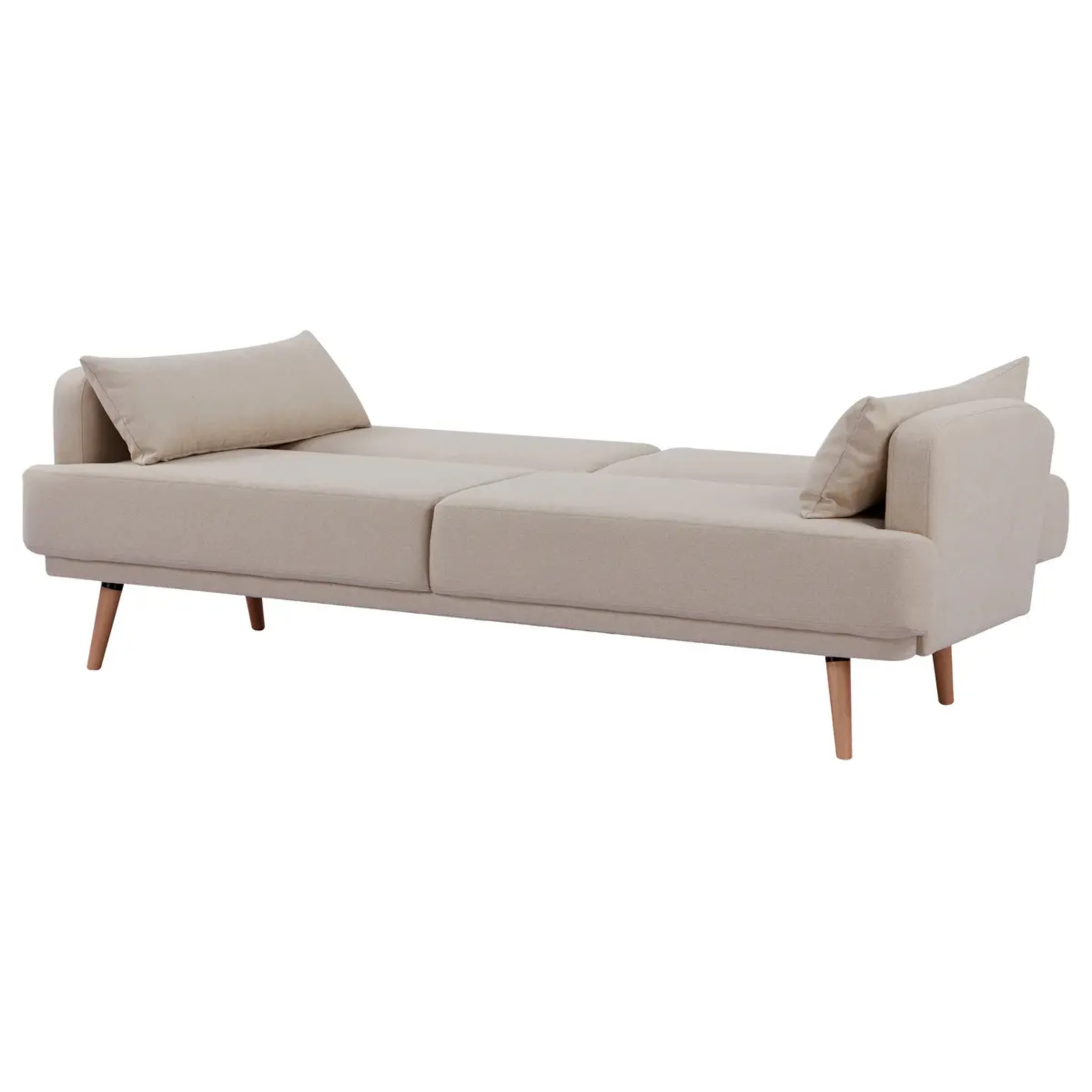 Canapé convertible Jack 3 places beige