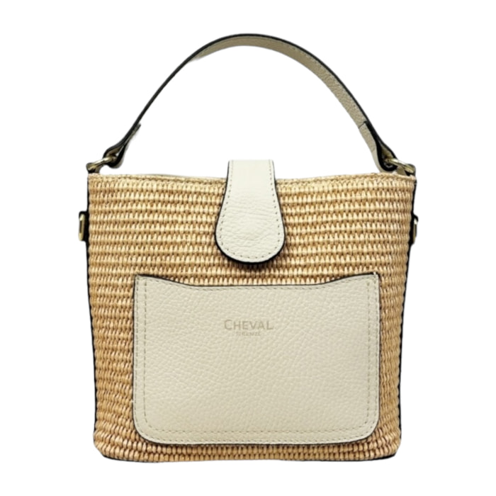 Borsa a mano Cheval Firenze Ragusa Beige