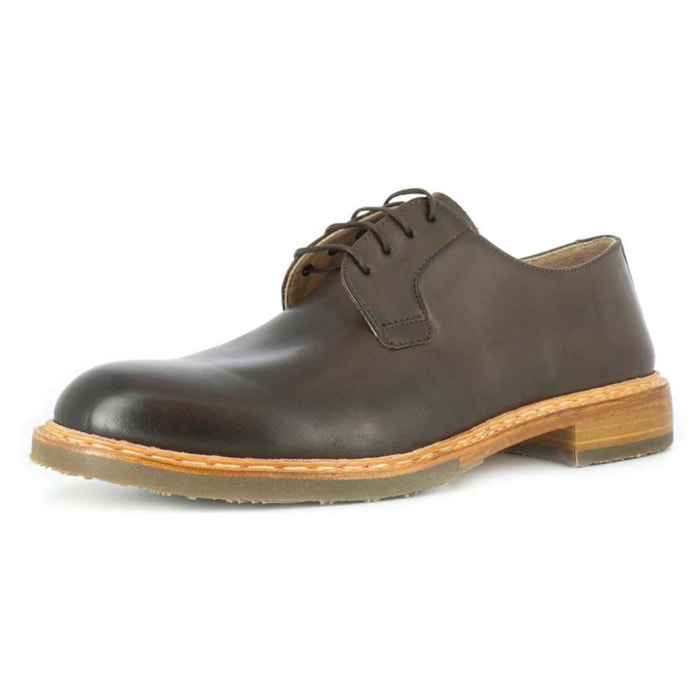 Zapatos S876 RESTORED SKIN CHESTNUT / KERNER color Chestnut