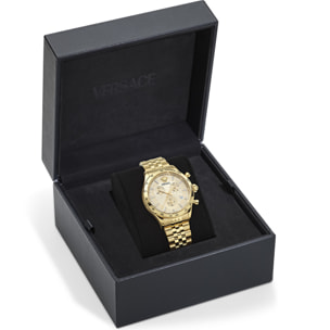Versace Quartz Chronograph Watch Hell.chr Petite Spec. (Wc-Cfa)