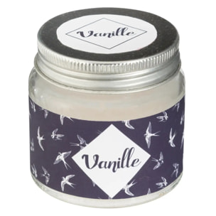 Bougie parfumée vanille 65g