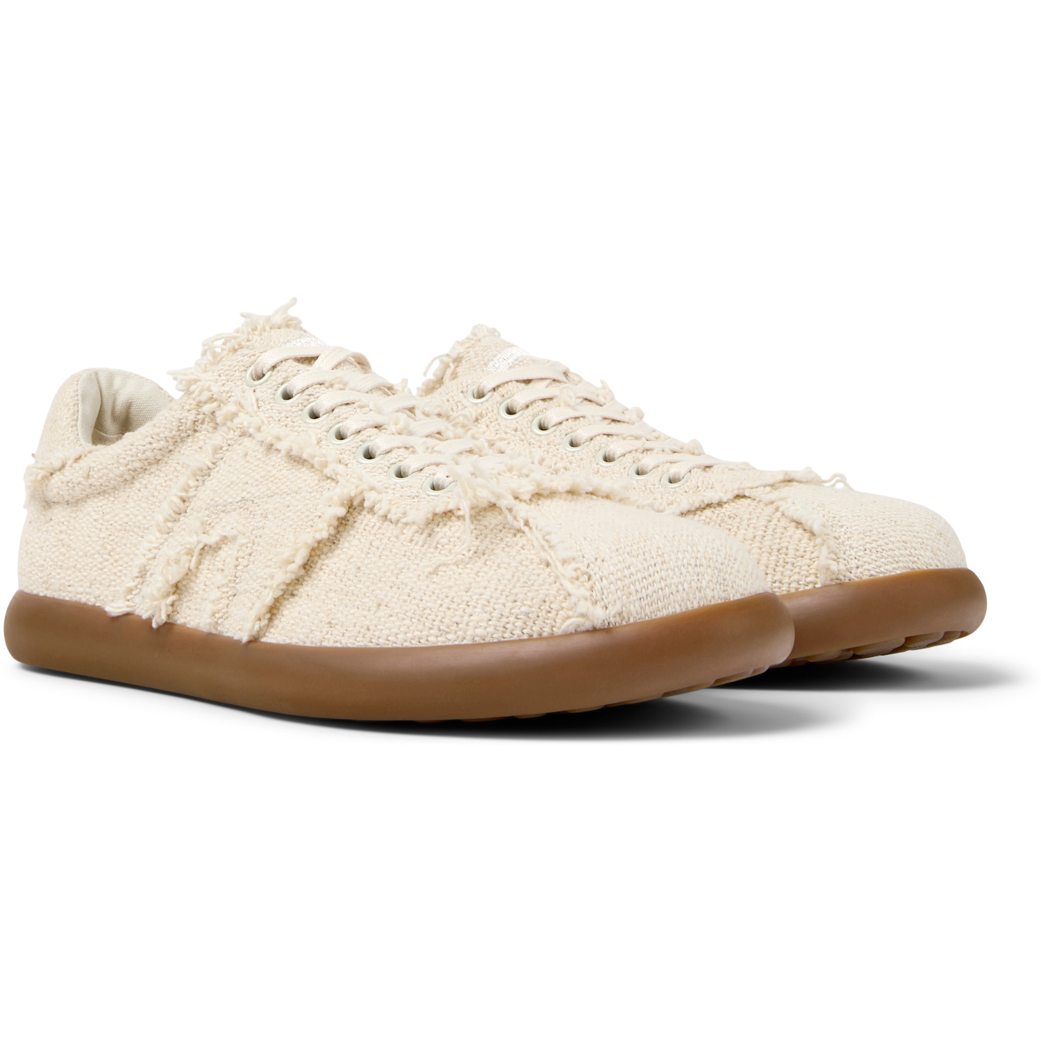 Zapatillas - CAMPER Pelotas Soller - Beige - Tejido natural