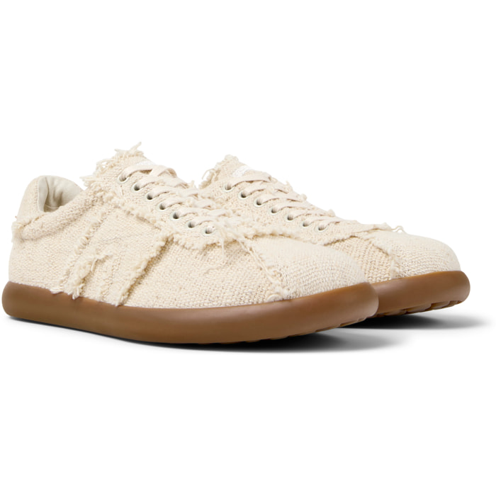 Zapatillas - CAMPER Pelotas Soller - Beige - Tejido natural