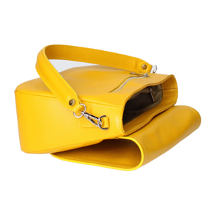 Borsa a spalla Sabina da donna In Vera pelle Made in Italy 29x20x11 cm