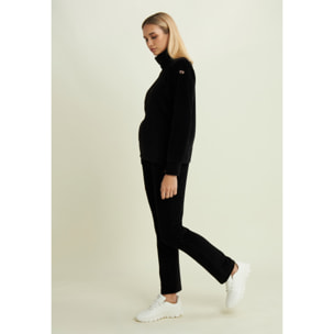 Pantaloni in ciniglia a gamba dritta