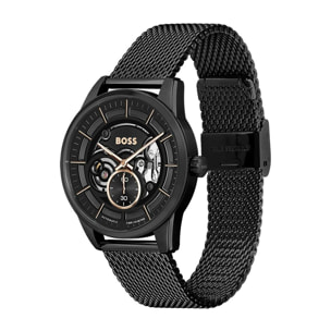 Reloj Boss 1514035 Hombre Analogico Automatico con Correa de Acero inoxidable