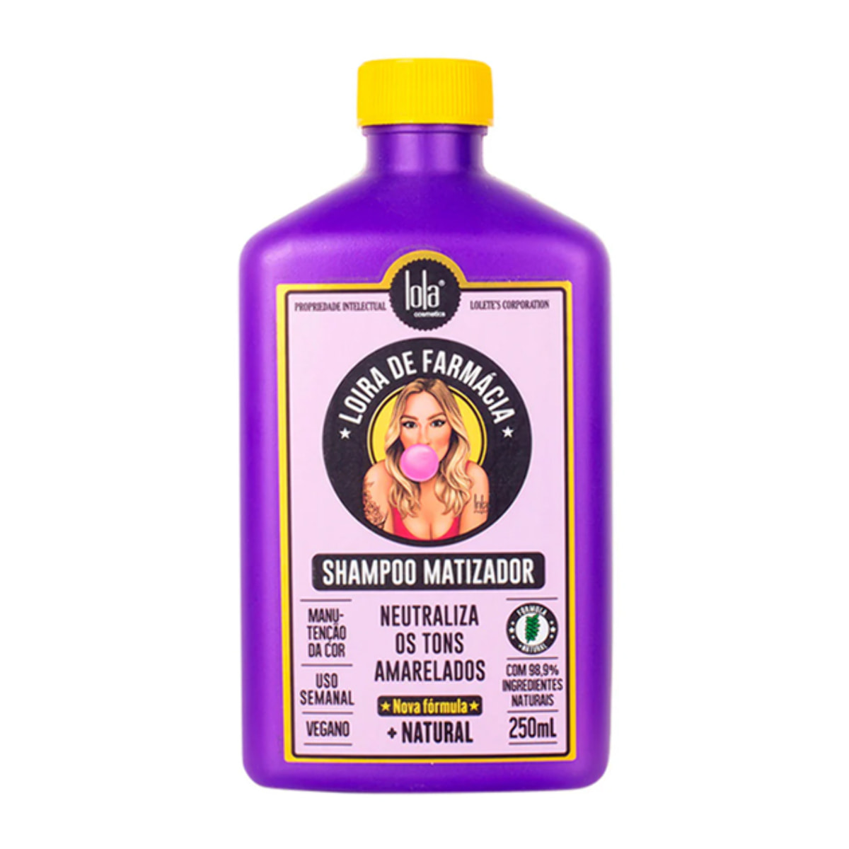 LOLA Loira De Farmacia Purple Hair Shampoo Matizador 250ml