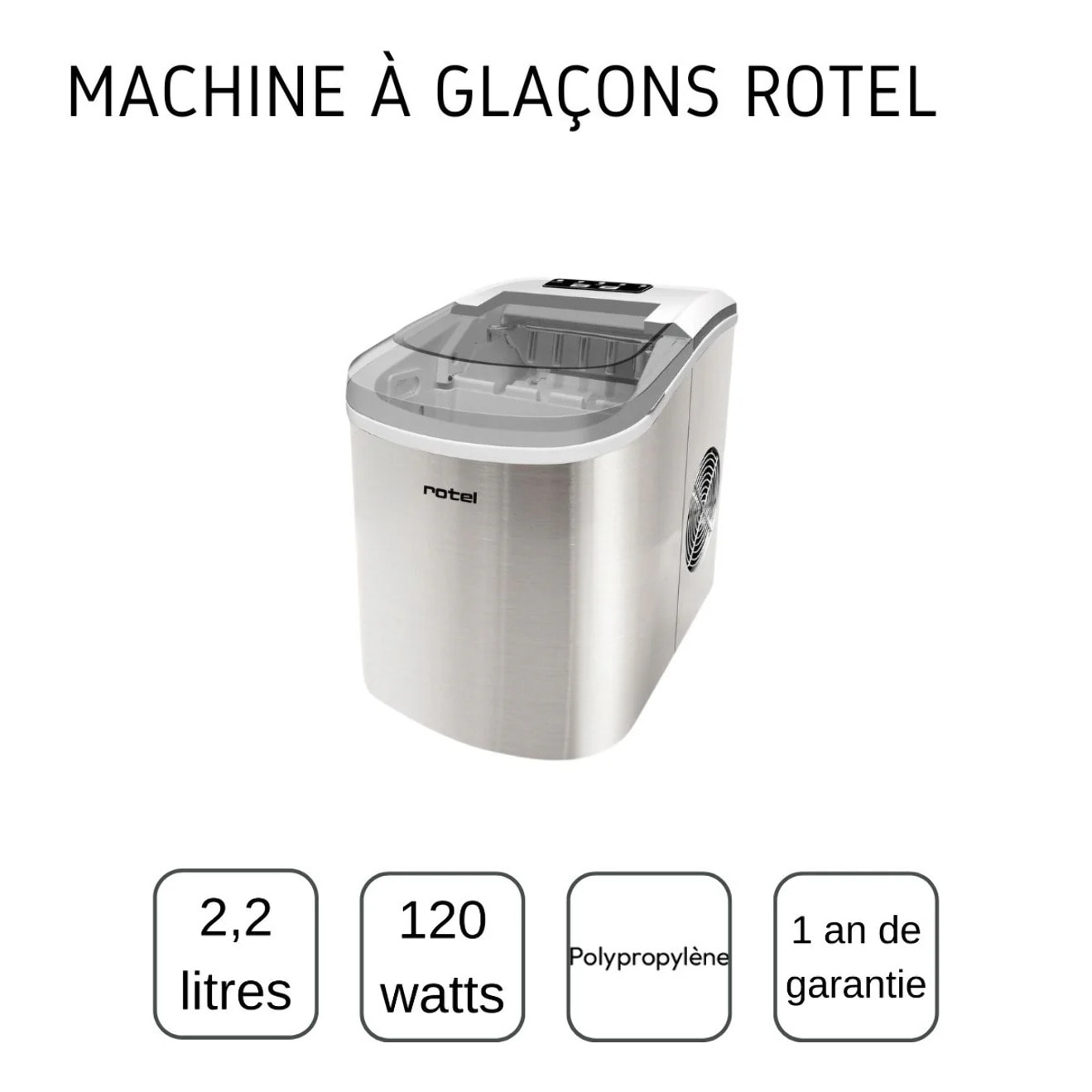 Machine à glaçons Ice Cube Maker Rotel