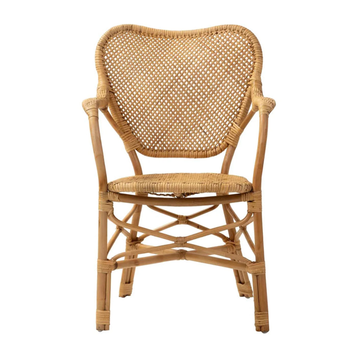 Silla Ratan Natural 55x52x83 Cm