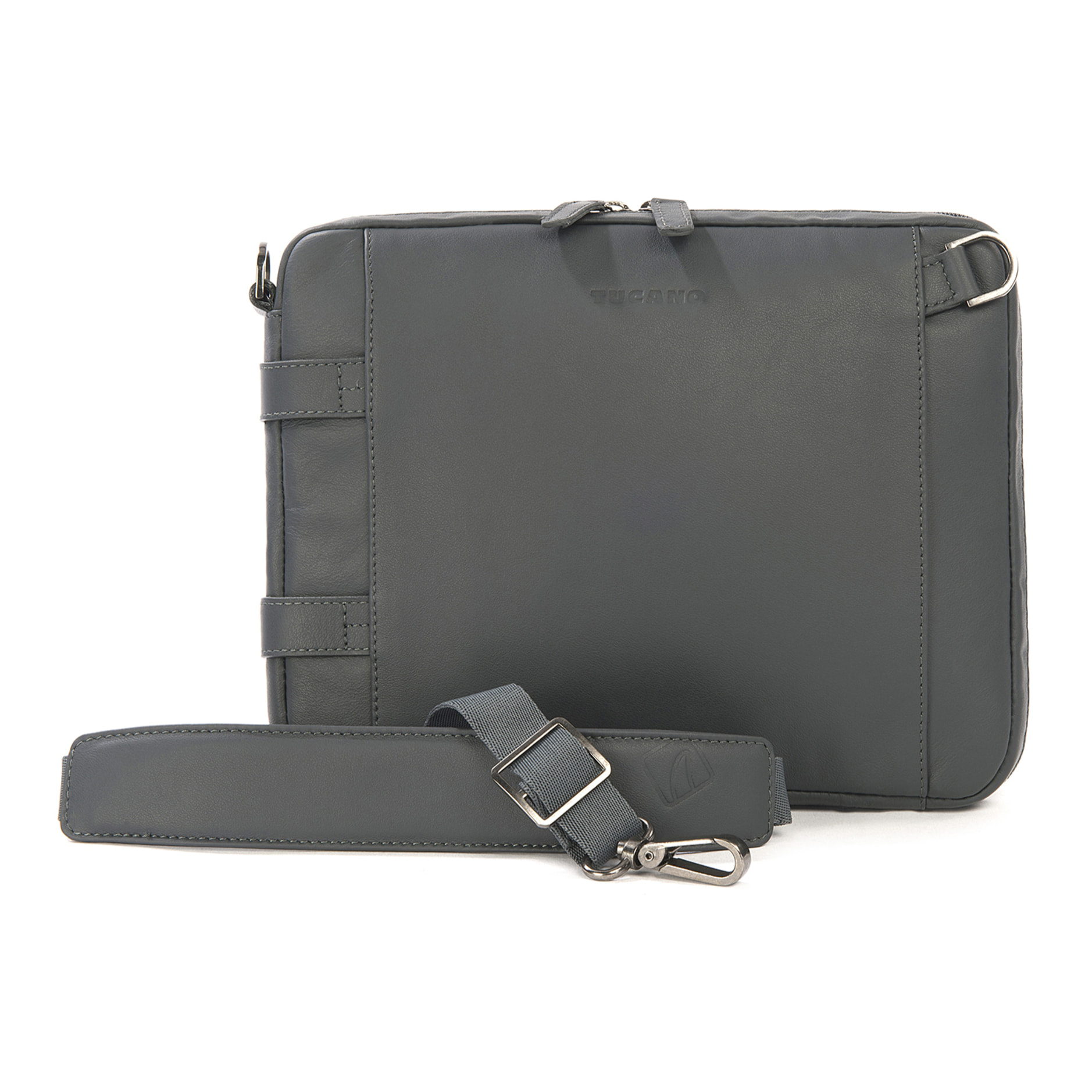 Borsa a tracolla  unisex In Vera pelle Made in Italy 27x22x5,5 cm
