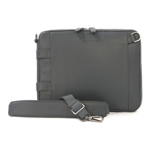 Borsa a tracolla  unisex In Vera pelle Made in Italy 27x22x5,5 cm