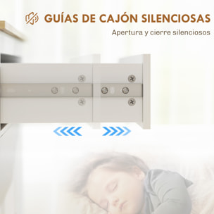 Aparador de 2 Puertas Aparador de Salón Moderno con Cajón Estante Ajustable y Tiradores de PU Mueble Auxiliar para Comedor Pasillo 80x40x90 cm Blanco y Roble